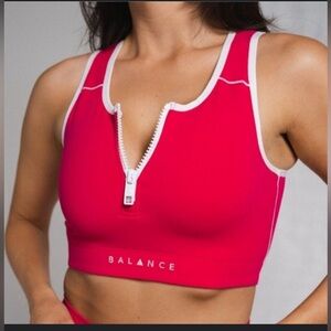 Balance Athletica (now Vitality) Isotope bra pink small